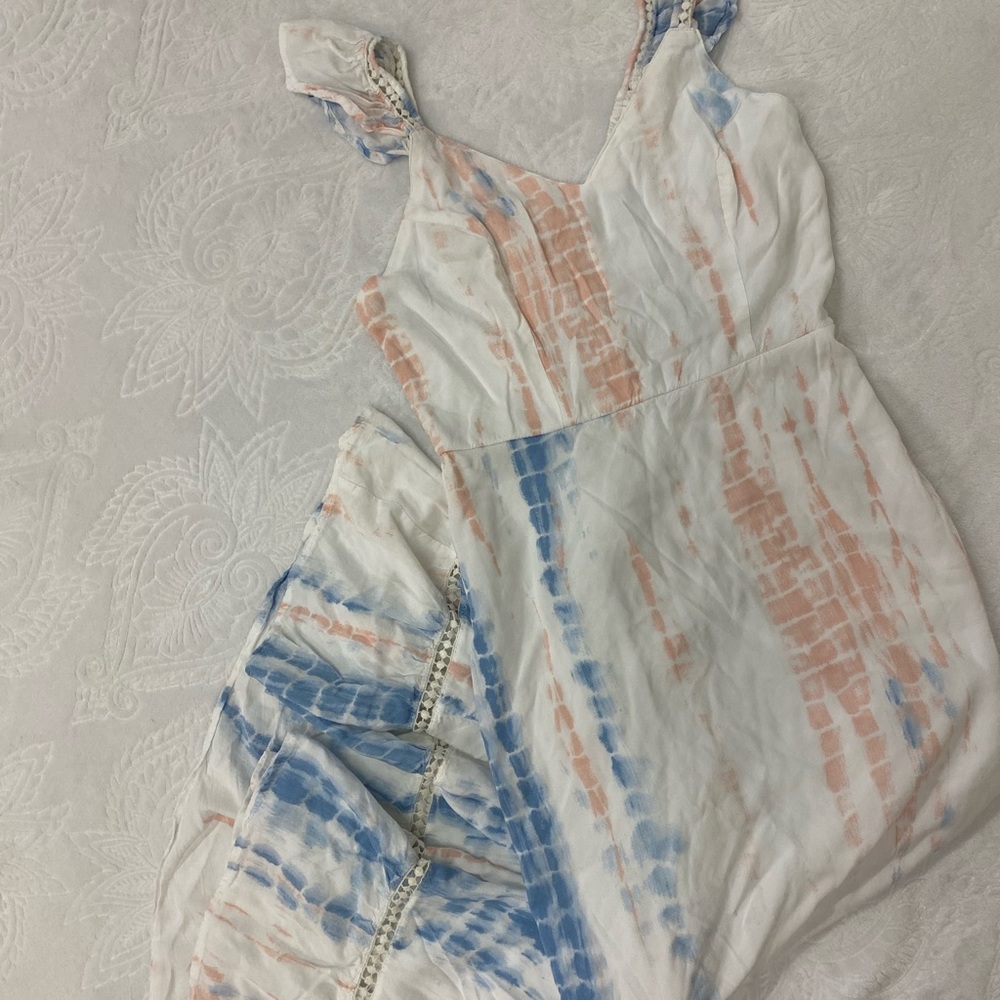 JAPNA Maxi Tie Dye Dress